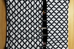 Pen case - internal view with  flap closed